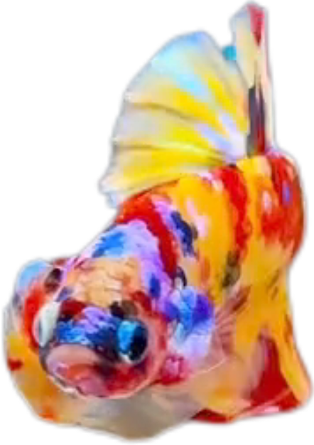 Premium Multicolor HMPK Betta_M039 (Male)